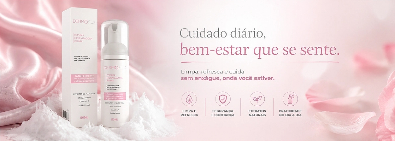 Espuma Higienizadora Íntima Dermosex