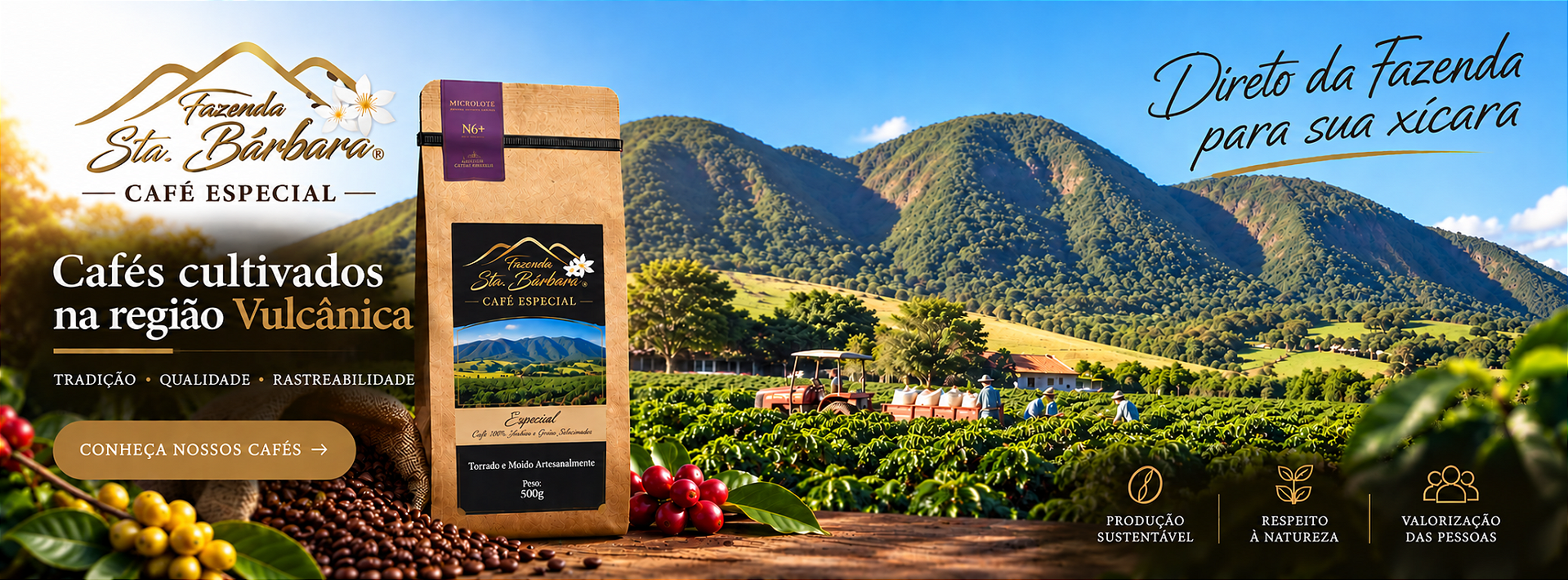Café direto da fazenda
