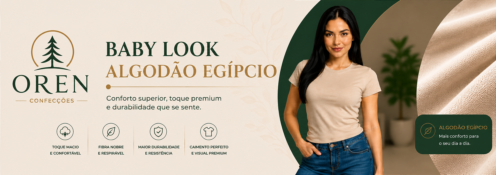 Egípcio Feminina