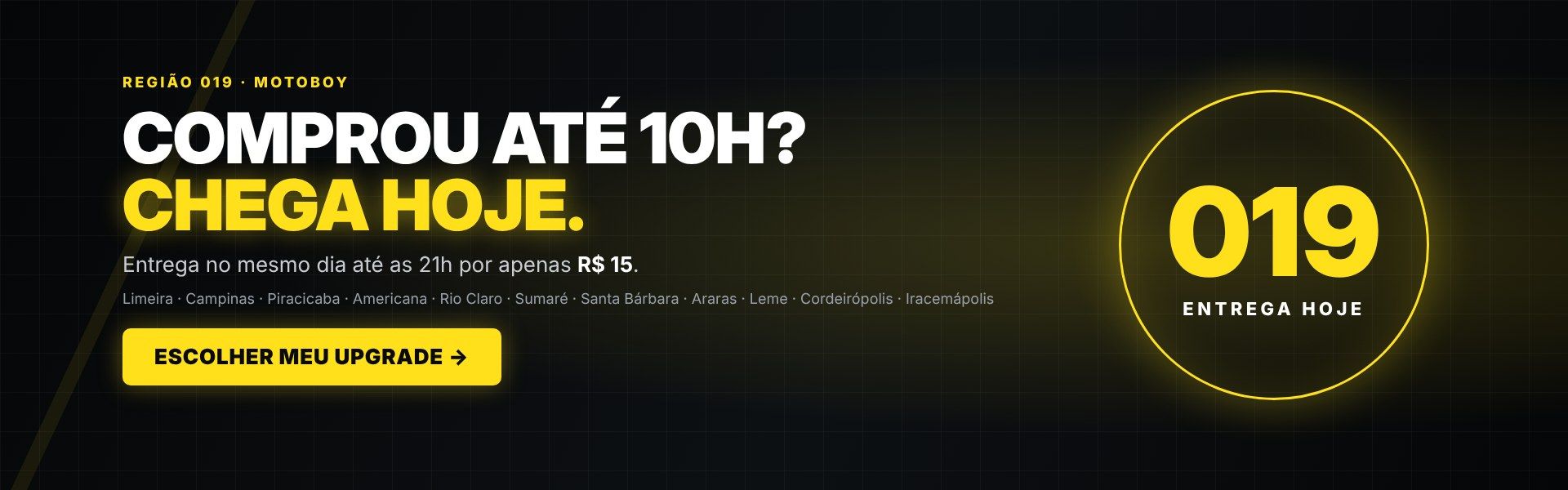 Entrega hoje 019