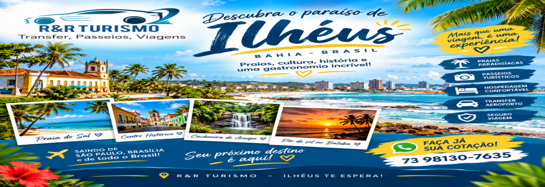 Pacote de Viagens Ilhéus
