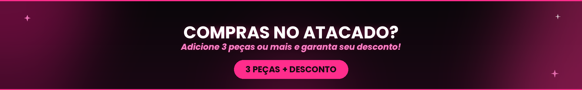 Atacado 3 peças