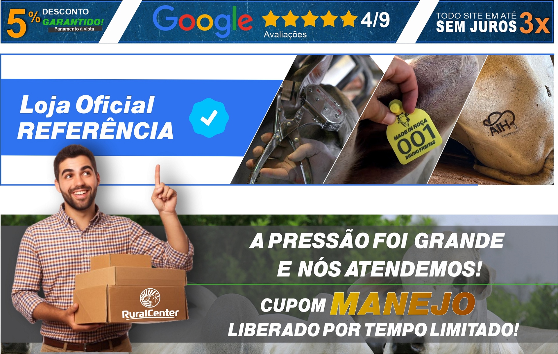 A PRESSÃO FOI GRANDE