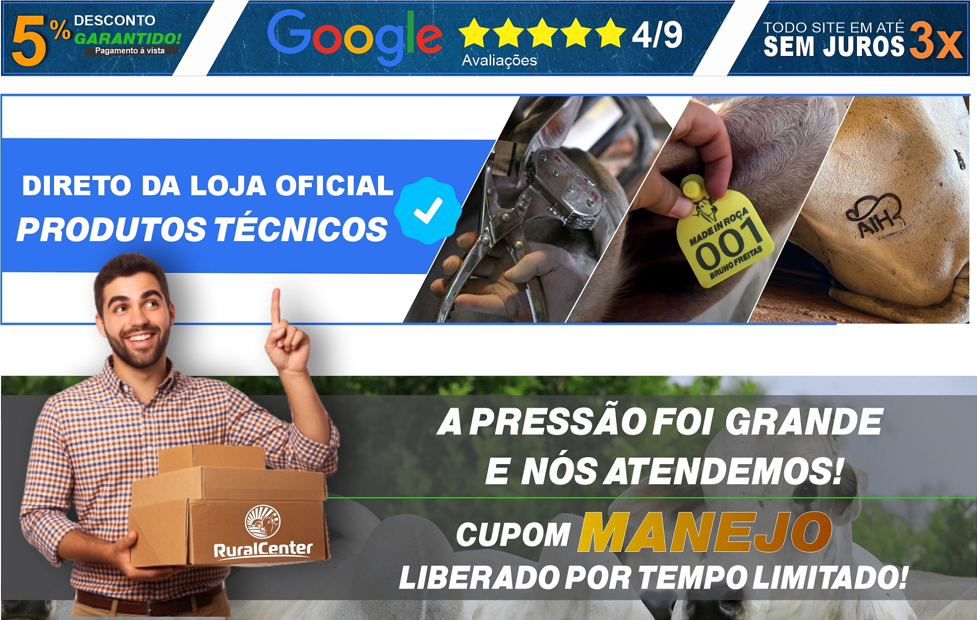 A PRESSÃO FOI GRANDE