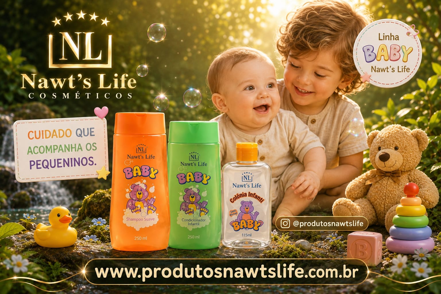 Linha Baby Nawts Life