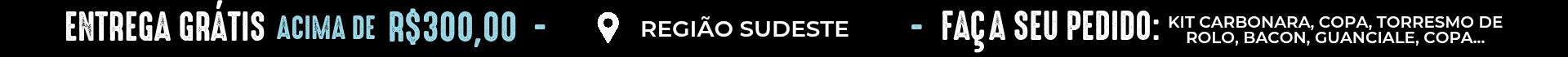 Frete grátis - Sudeste