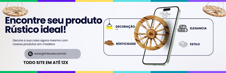Produtos rústicos para sua casa