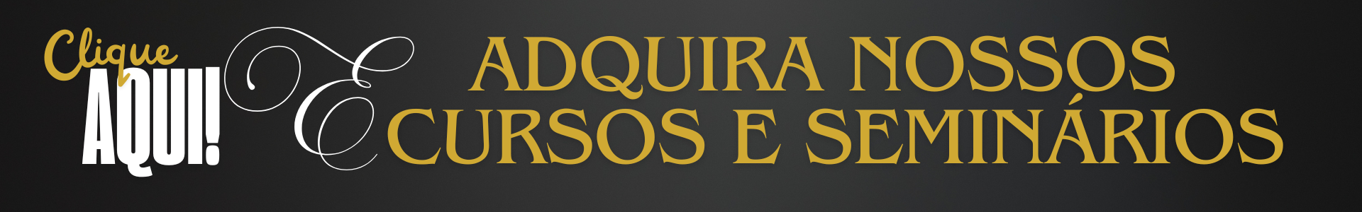 Cursos e Seminários