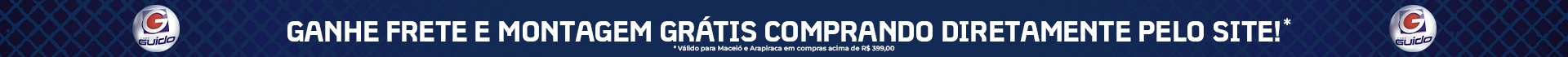 Frete e montagem grátis