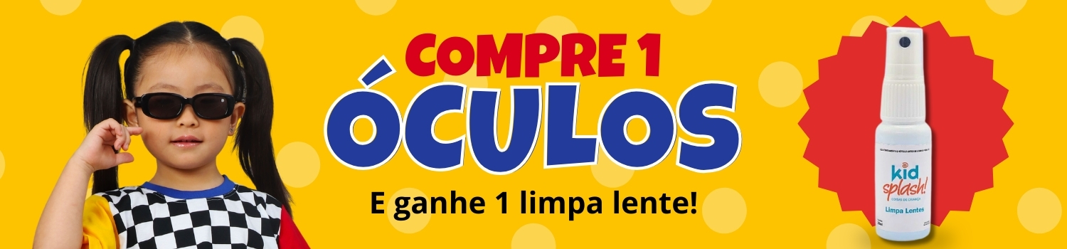 compre óculos e ganhe limpa lente