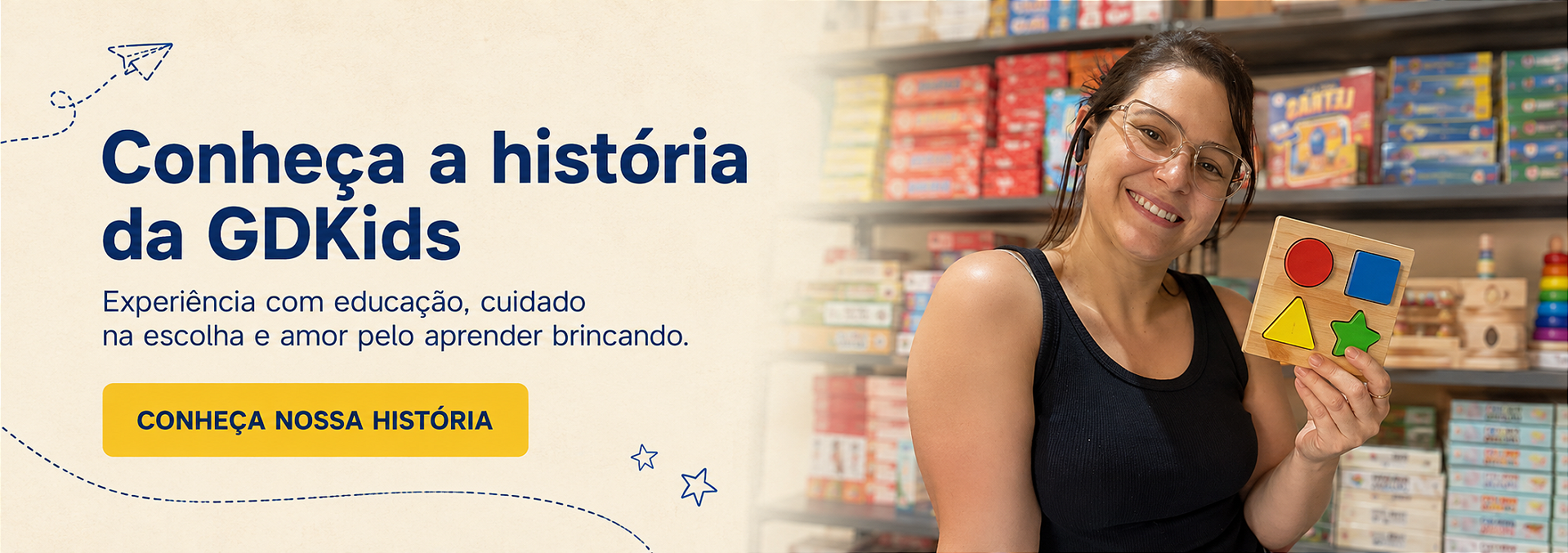 Conheça a história da GDKids