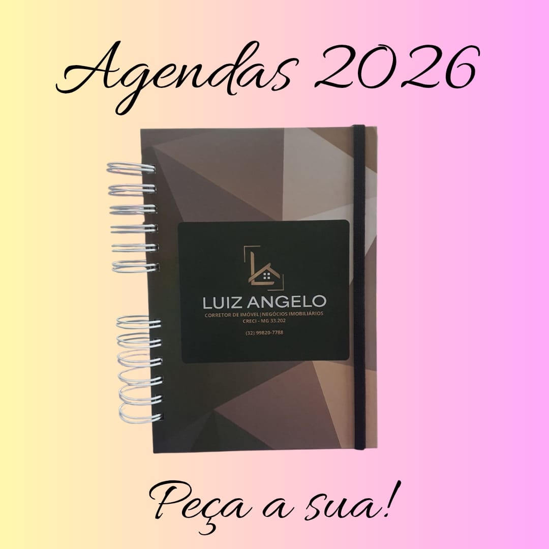 AGENDAS 2026 ! JÁ GARANTA A SUA!
