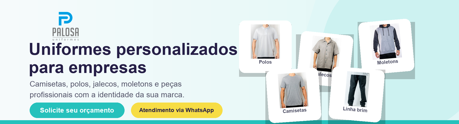 Uniformes personalizados para empresas