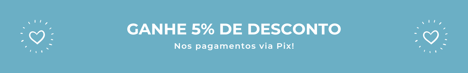 Banner Tarja 5% desconto pix
