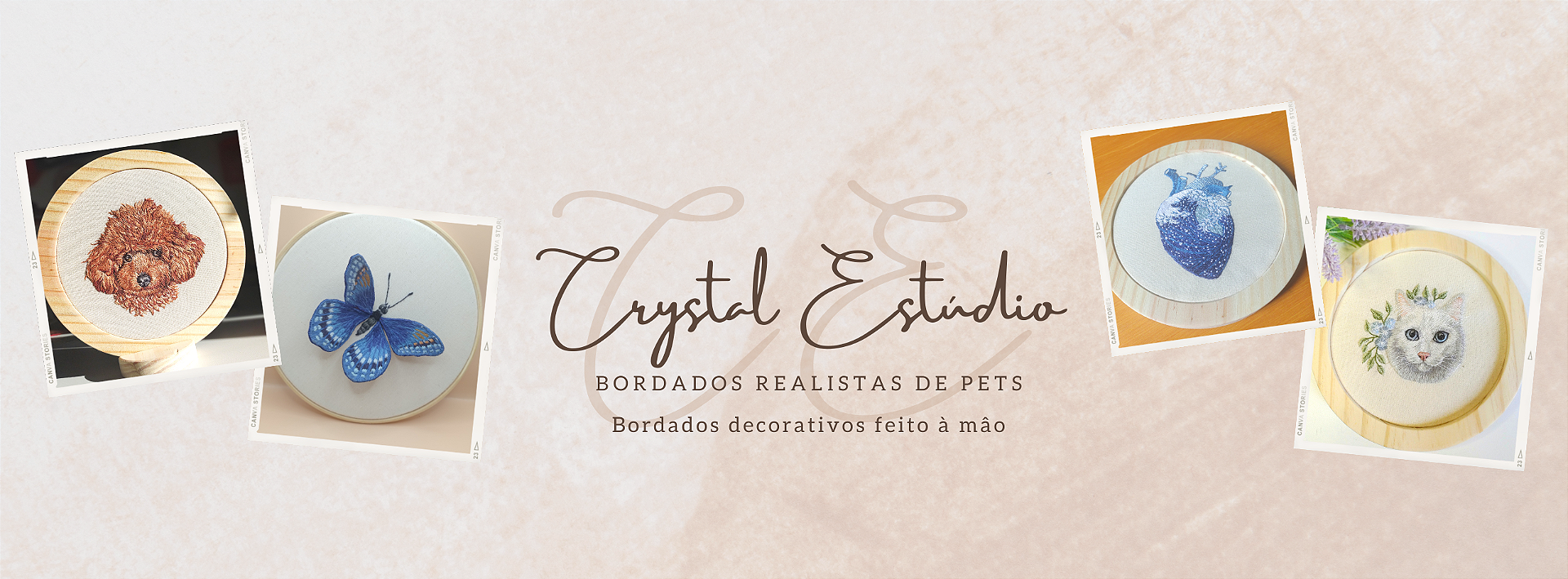 Bordado realista de Pet