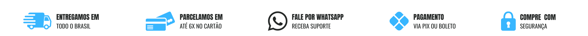 formas de entrega e envio