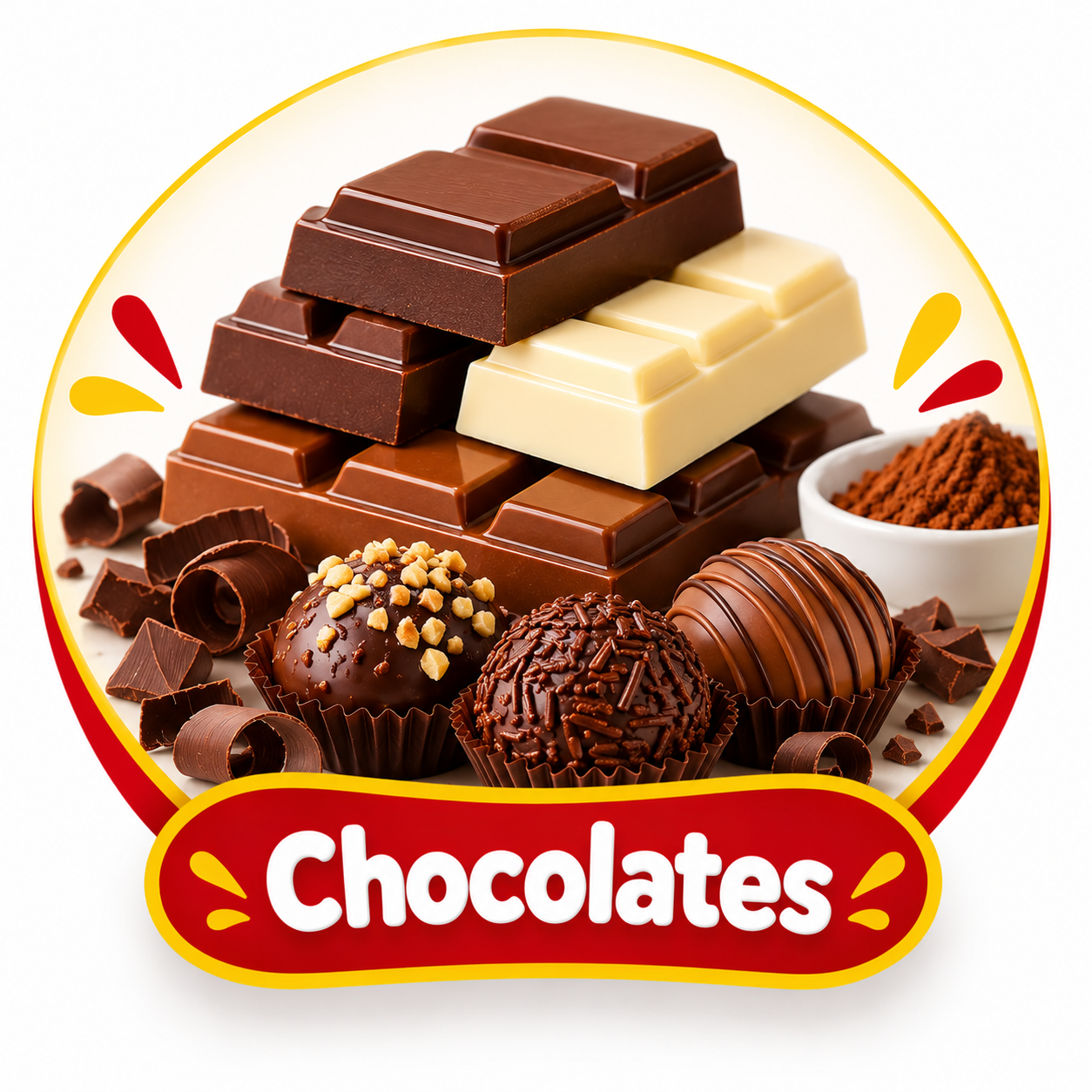 slide categoria chocolate