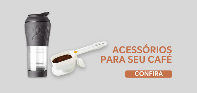 mini banner acessorios para seu café