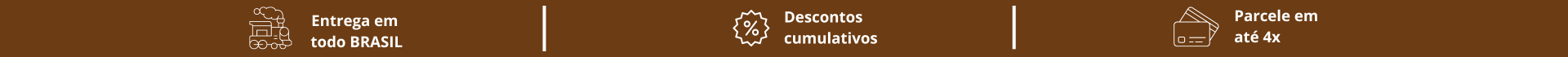 entrega em todo Brasil
