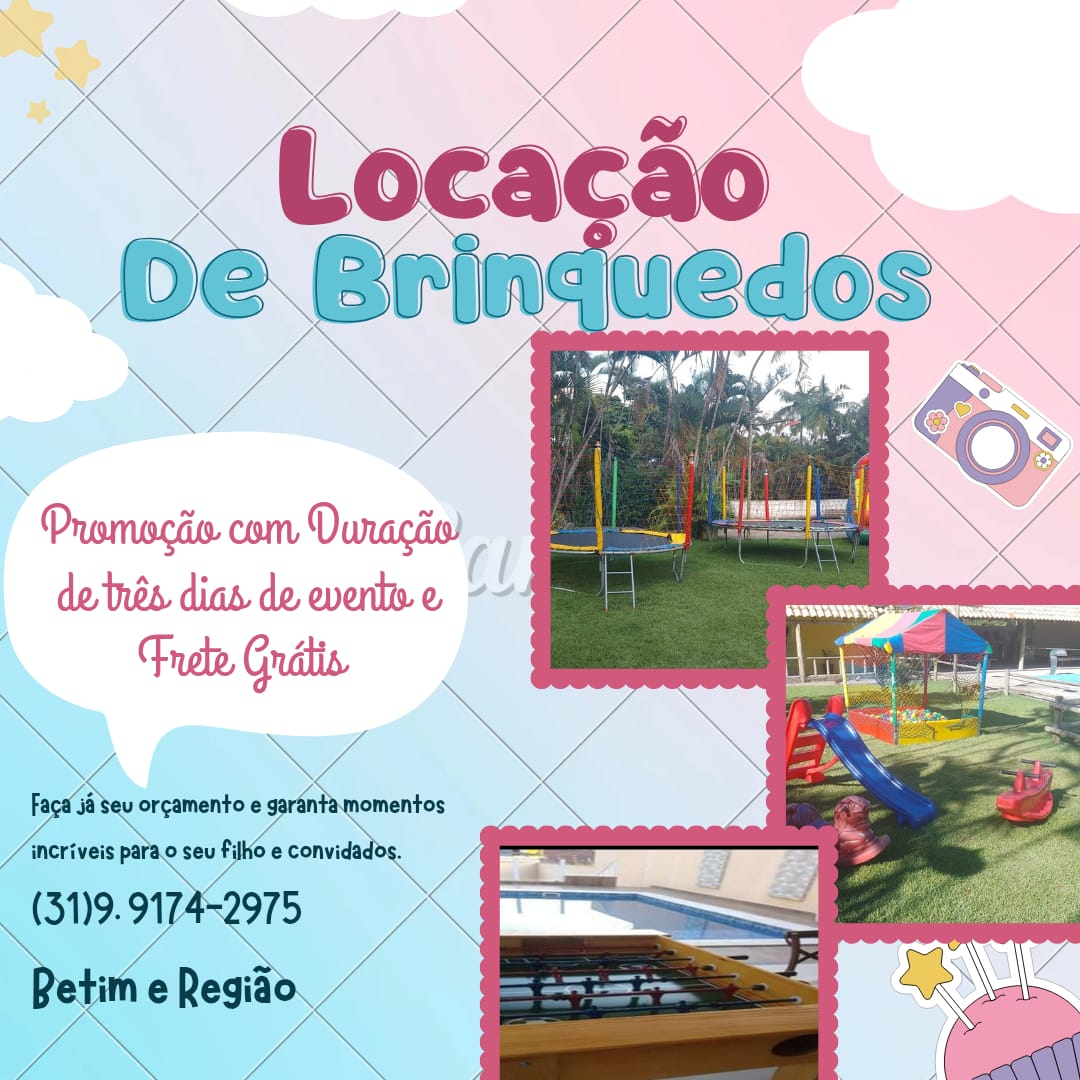 ALUGUEL DE BRINQUEDOS BETIM