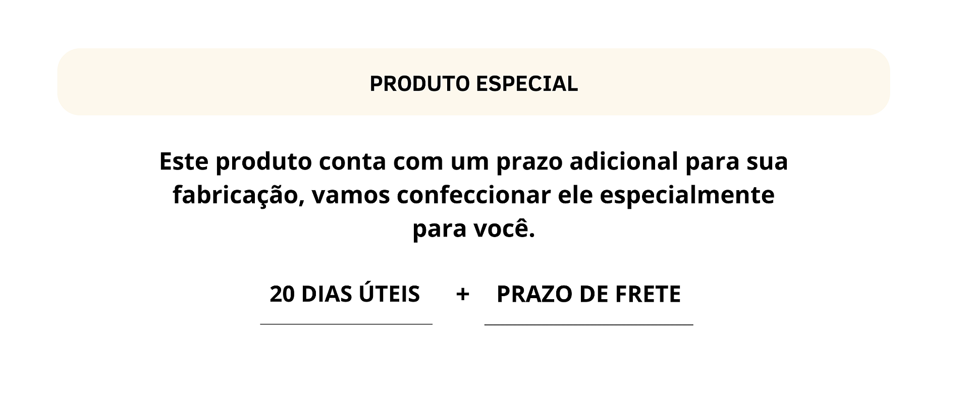 Prazo de Fabricação