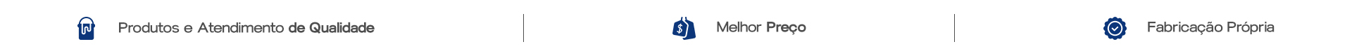Produtos e Atendimento de Qualidade