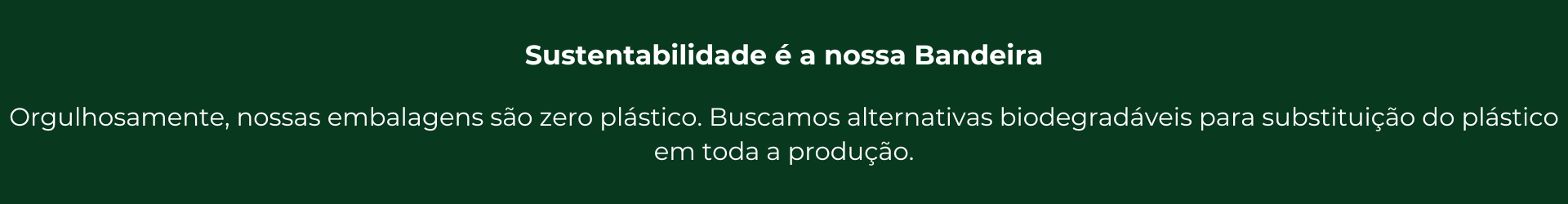 sustentabilidade