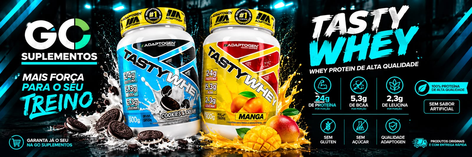 whey tasty 900g