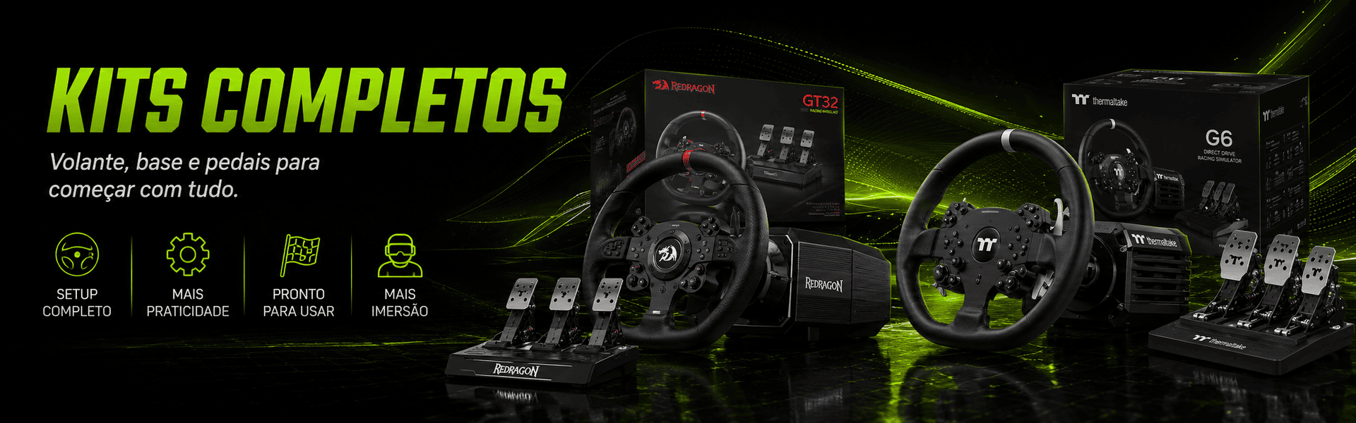 banner kits completos sim racing