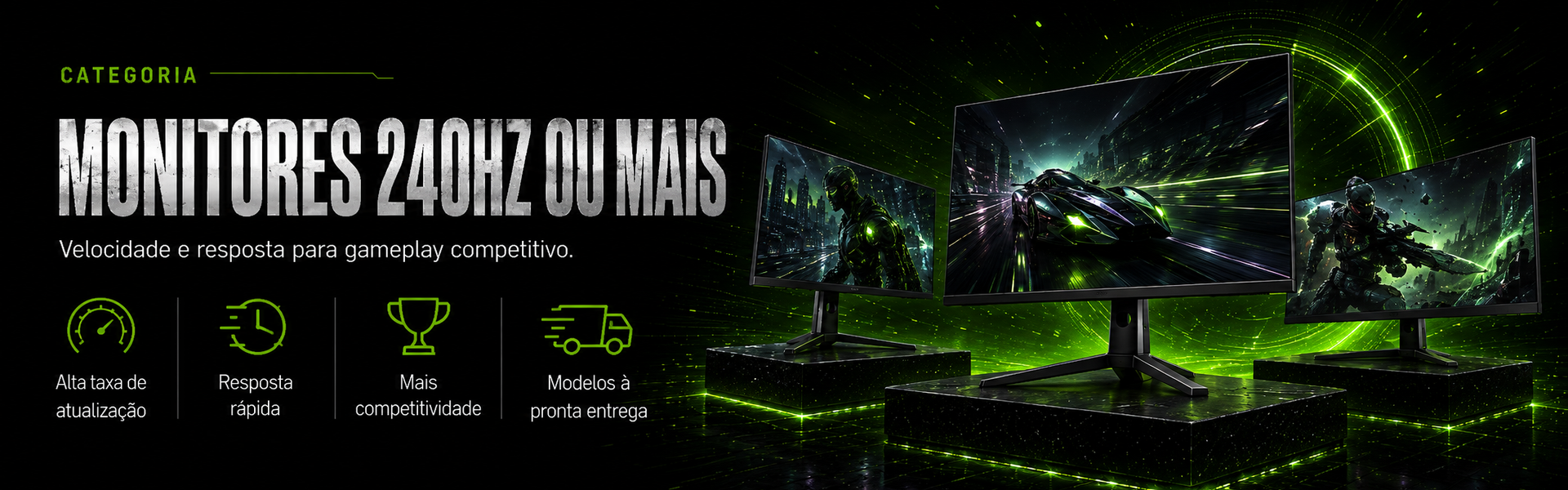 banner monitores 240hz