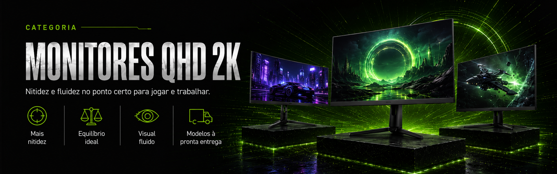 banner monitores qhd 2k