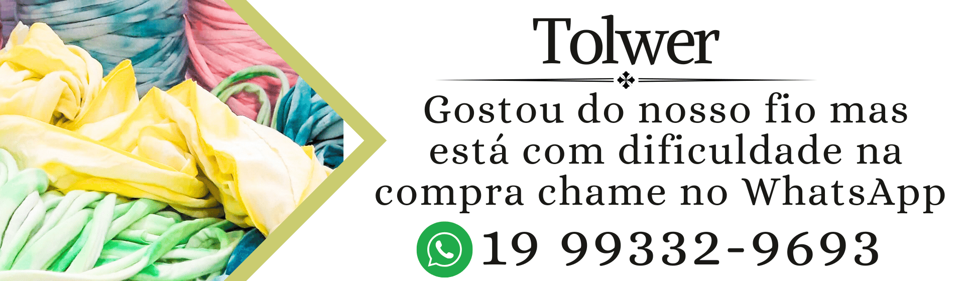 Tolwer Tapetes e Fios de Malhas