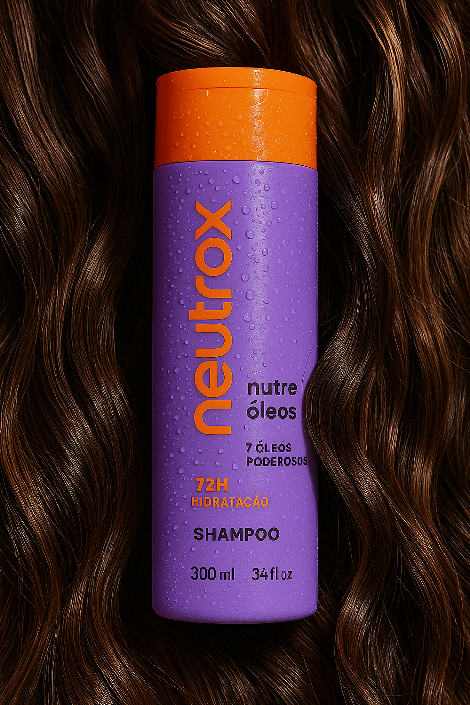 Shampoo nutre 7 óleos poderosos