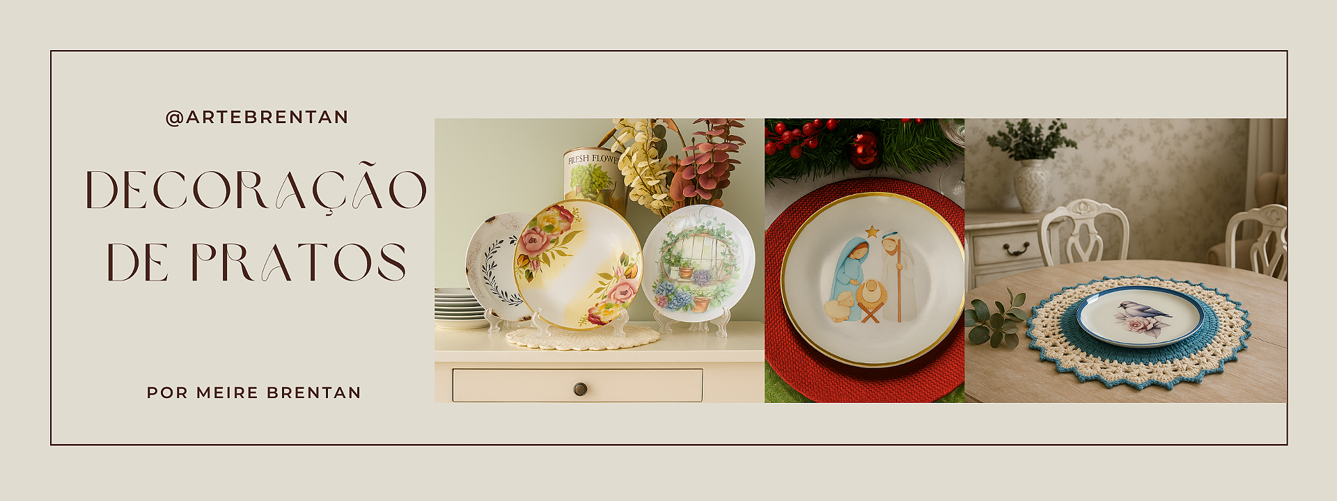 CURSO DE PRATOS DECORADOS