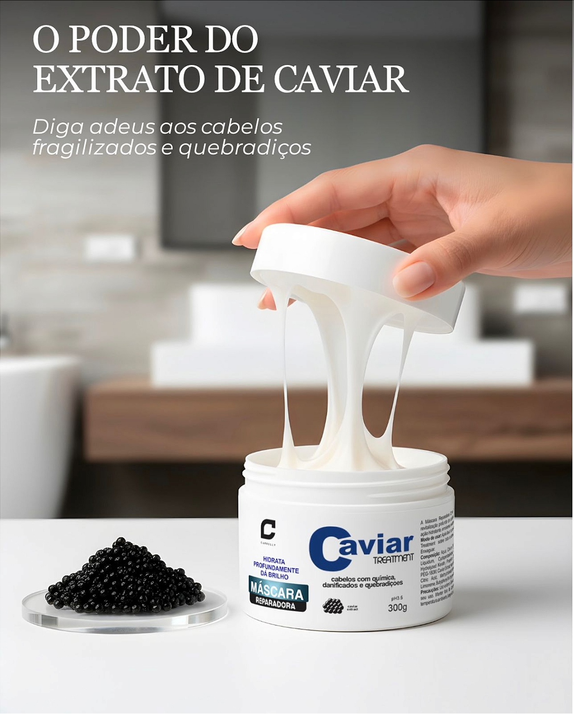 Máscara Caviar - 300g