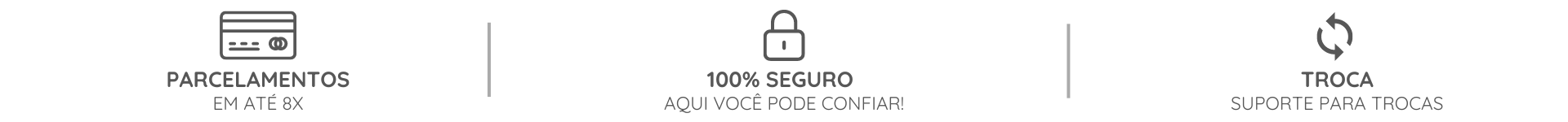 Banner Informações loja