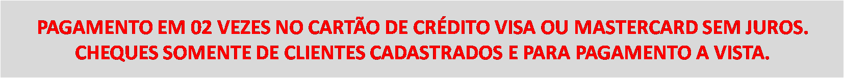 forma de pagamento