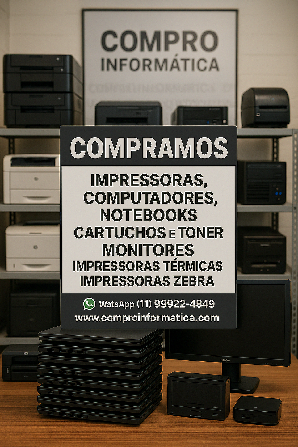 EMPRESAS VENDA AQUI SEUS EQUIPAMENTOS USADOS DE INFORMÁTICA