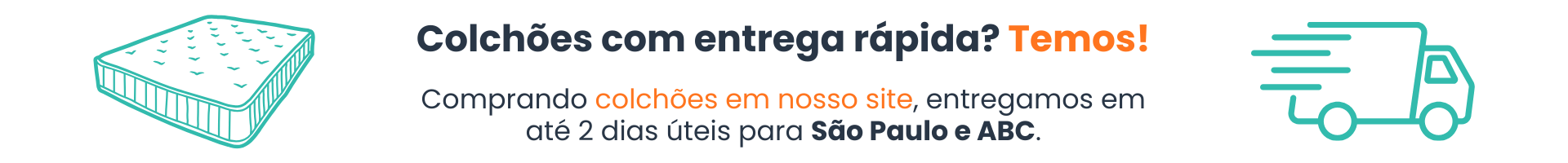 Banner Tarja - Colchão