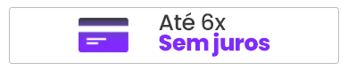 Toda a Loja em até 6X sem Juros - Etapa 2