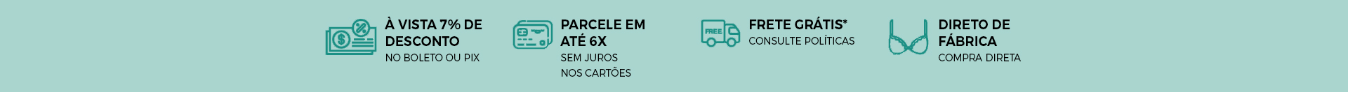 (1) Frete grátis + Parcelamento
