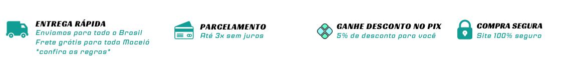 desconto, frete e pix