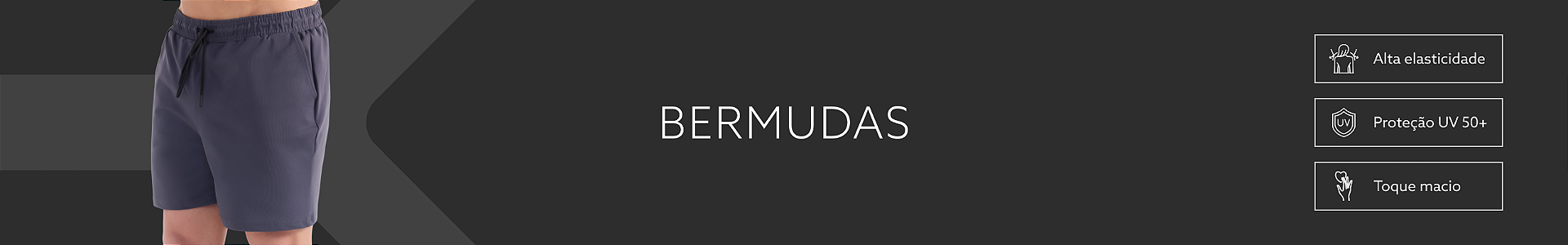 Banner Categoria Bermudas Masculino