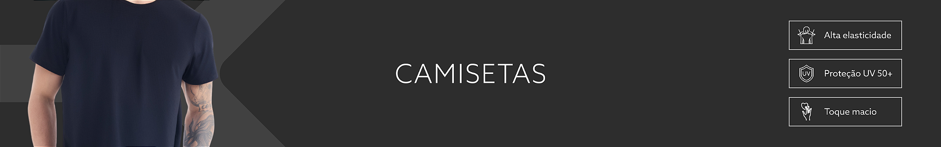 Banner Categoria Camisetas Masculino
