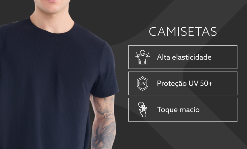 Banner Categoria Camisetas Masculino - Mobile
