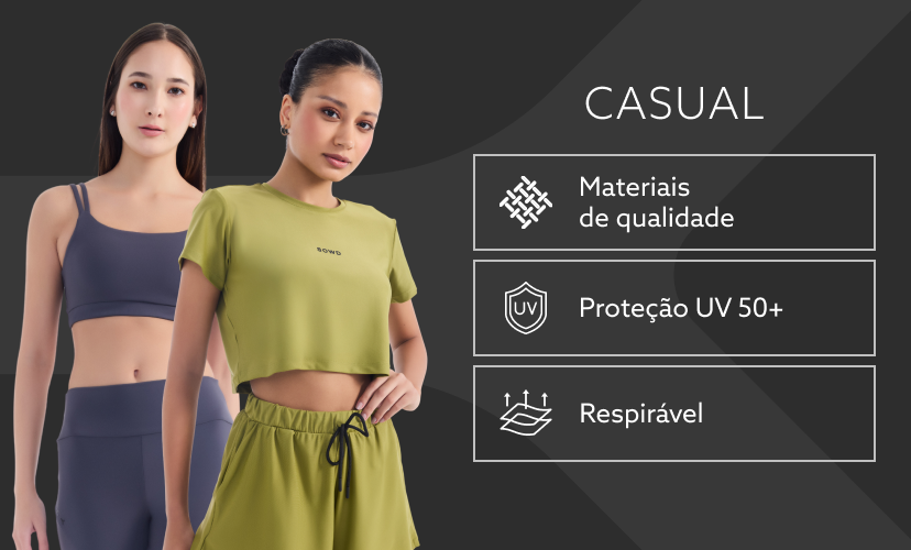 Banner Categoria Casual Feminino - Mobile