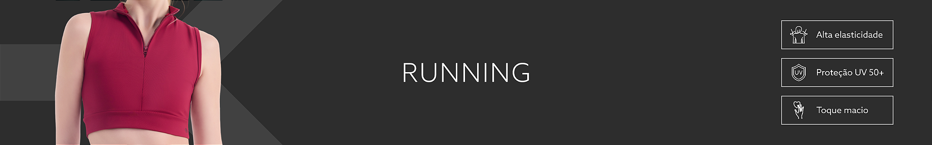 Banner Categoria Running Feminino