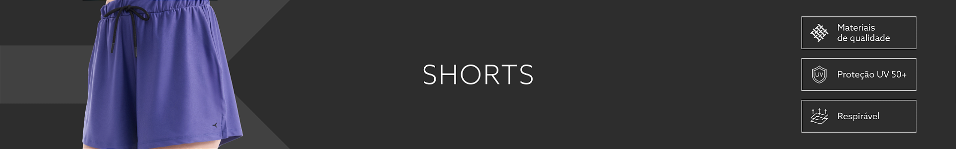Banner Categoria Shorts Feminino