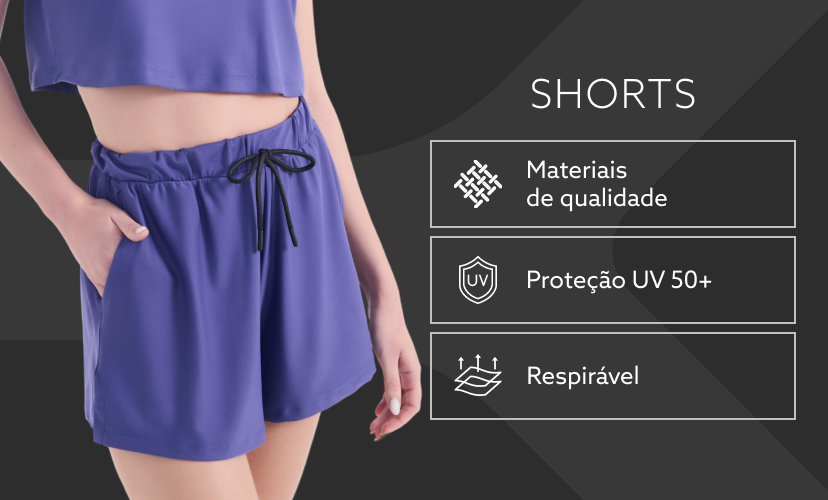 Banner Categoria Shorts Feminino - Mobile