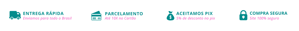 Banner Tarja - Envio, parcelamento, pix